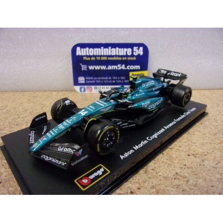 2023 Aston Martin AMR23 n°14 Fernando Alonso 18-38091-14 Bburago Racing