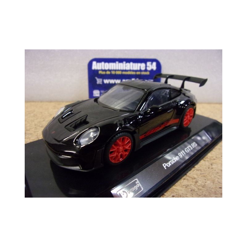 Porsche 911 - 992 GT3 RS Black 18-38313 Bburago