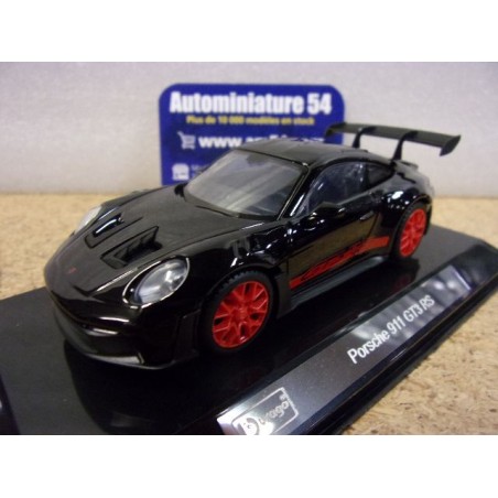 Porsche 911 - 992 GT3 RS Black 18-38313 Bburago