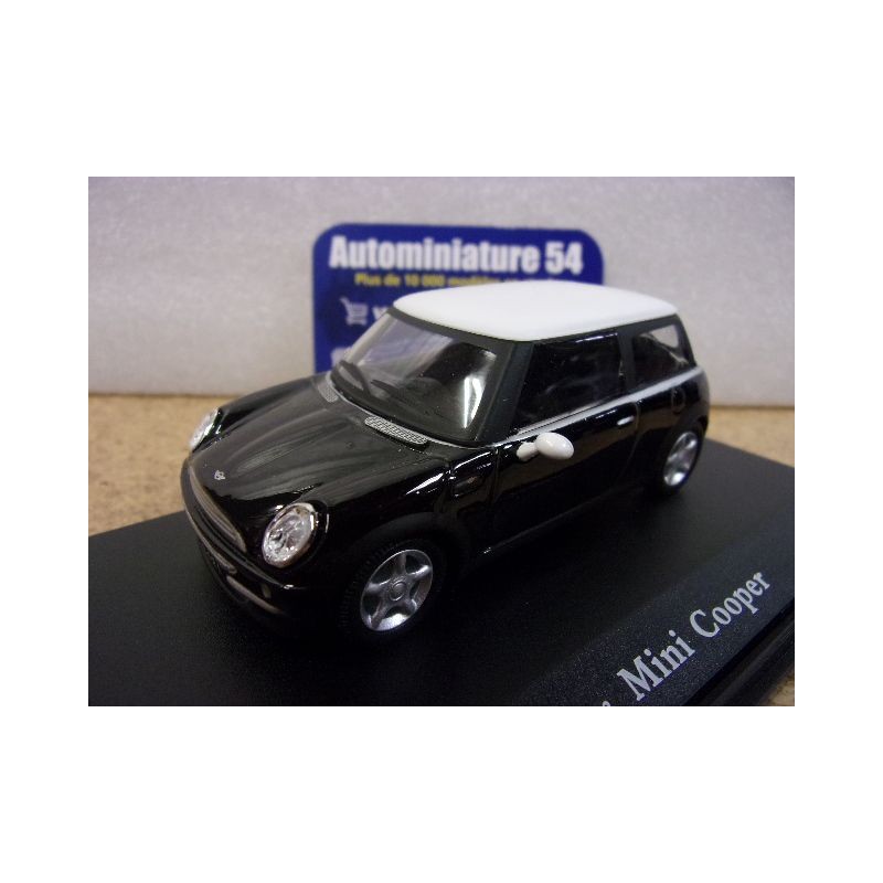 Mini Cooper black - white 31460 Cararama Oliex