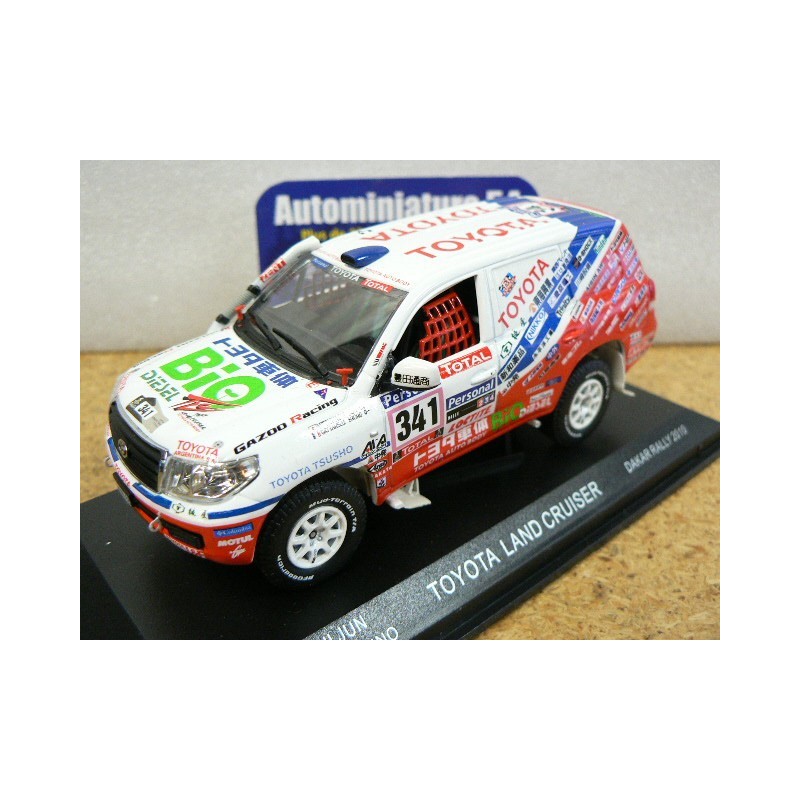 2010 Toyota Land Cruiser n°341 Mitsuhashi - Cattarelli Dakar 800359 Norev