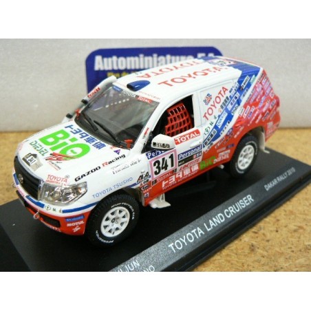 2010 Toyota Land Cruiser n°341 Mitsuhashi - Cattarelli Dakar 800359 Norev