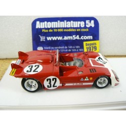 1971 Alfa Roméo Tipo 33.3 n°32 Henri Pescarolo 3rd Sebring 12H TSM144310 TrueScale Miniatures