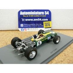 1967 Lotus 49 n°5 Jim Clark 1st Winner British GP S6362 Spark Model