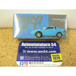 Lancia Stratos HF Stradale Azzuro Chiaro MGT00624 True Scale Models Mini GT 1.64