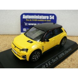 Renault 5 E-Tech Electric Pop Yellow - Black 2024 510550 Norev