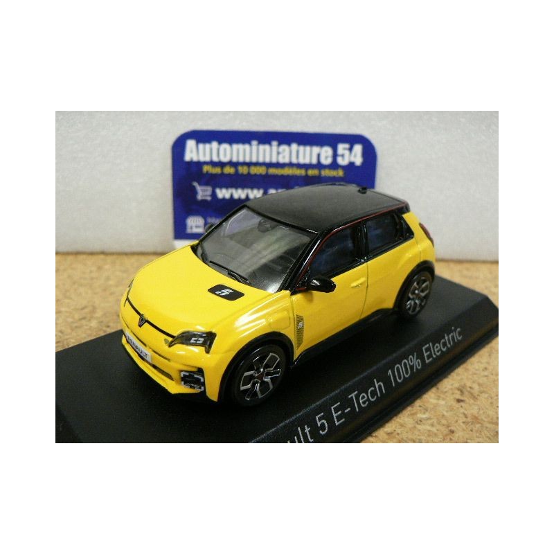 Renault 5 E-Tech Electric Pop Yellow - Black 2024 510550 Norev