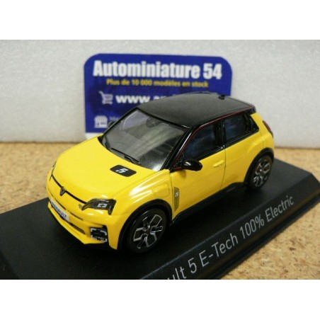 Renault 5 E-Tech Electric Pop Yellow - Black 2024 510550 Norev