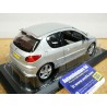 Peugeot 206 RC Aluminium silver 2003 184726 Norev