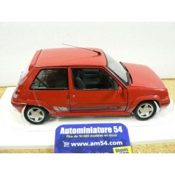 Renault SuperCinq 5 GT turbo ph 2 Red 1989 185216 Norev