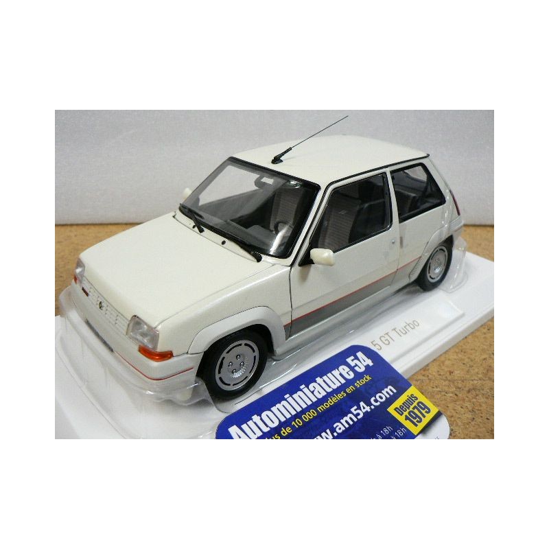 Renault SuperCinq 5 GT turbo ph 1 Pearl White 1985 185200 Norev