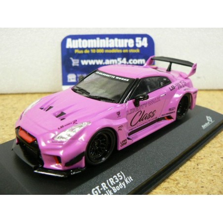 Nissan GT-R R35 LibertyWalk LBWK Pink S4311210 Solido