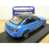 BMW M3 Competition Sedan G80 Santorini Blue S4315302 Solido