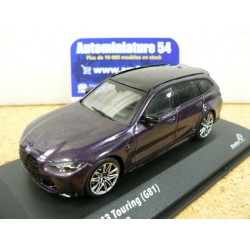 BMW M3 Competition Touring G81 Daytona Violet S4315401 Solido