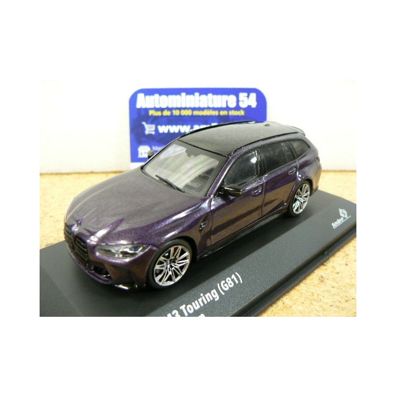 BMW M3 Competition Touring G81 Daytona Violet S4315401 Solido