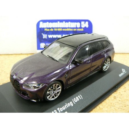 BMW M3 Competition Touring G81 Daytona Violet S4315401 Solido