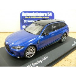 BMW M3 Competition Touring G81 San Marina Blue S4315402 Solido