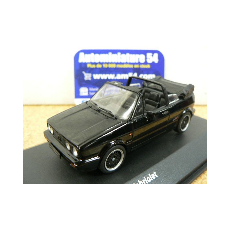 Volkswagen Golf 1 Cabriolet Sportline Black S4315802 Solido