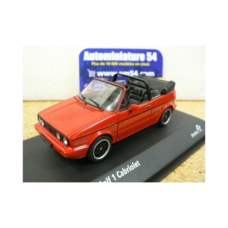 Volkswagen Golf 1 Cabriolet Sportline Tornado Red S4315801 Solido