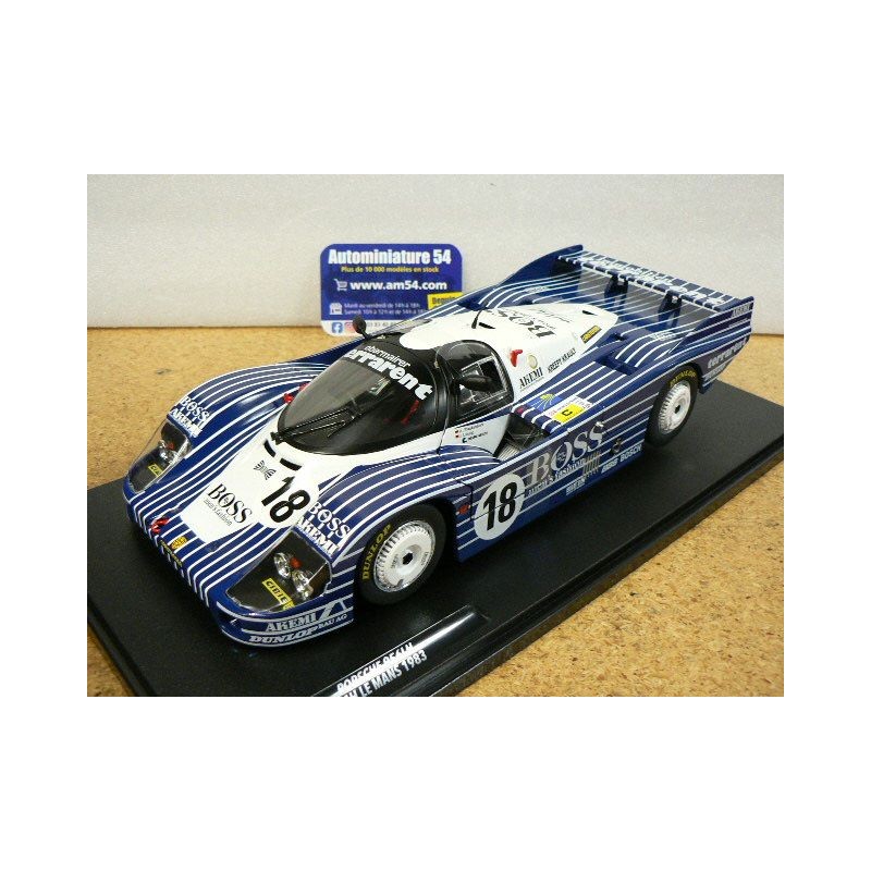 1983 Porsche 956 Boss n°18 Laessig - Plankerhorn - Wilson Le Mans S1805507 Solido