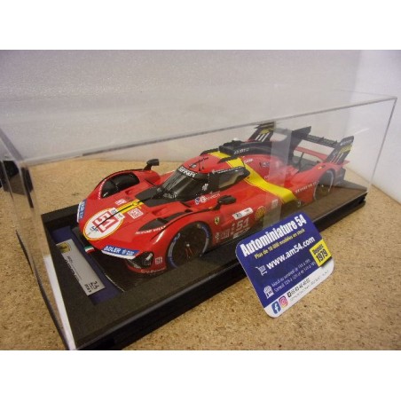 2023 Ferrari 499P AF Corse n°51 Pier Guidi - Calado - Giovinazzi 1st Winner Le Mans LS18LM035 Look Smart