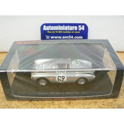 1955 Porsche 550 n°62 Gloeckler - Juhan 6th Le Mans S9712 Spark Model