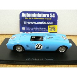 1955 Salmson 2300S Spyder n°27 Colas - Dewez Le Mans S4547 Spark Model