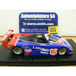 1990 Spice SE88C n°102 Grand - Maisonneuve - Lapeyre 23rd Le Mans S6812 Spark Model