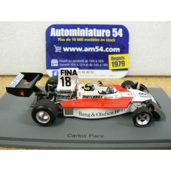 1974 Surtees TS16 n°18 Carlos Pace Spanish GP S9653 Spark Model