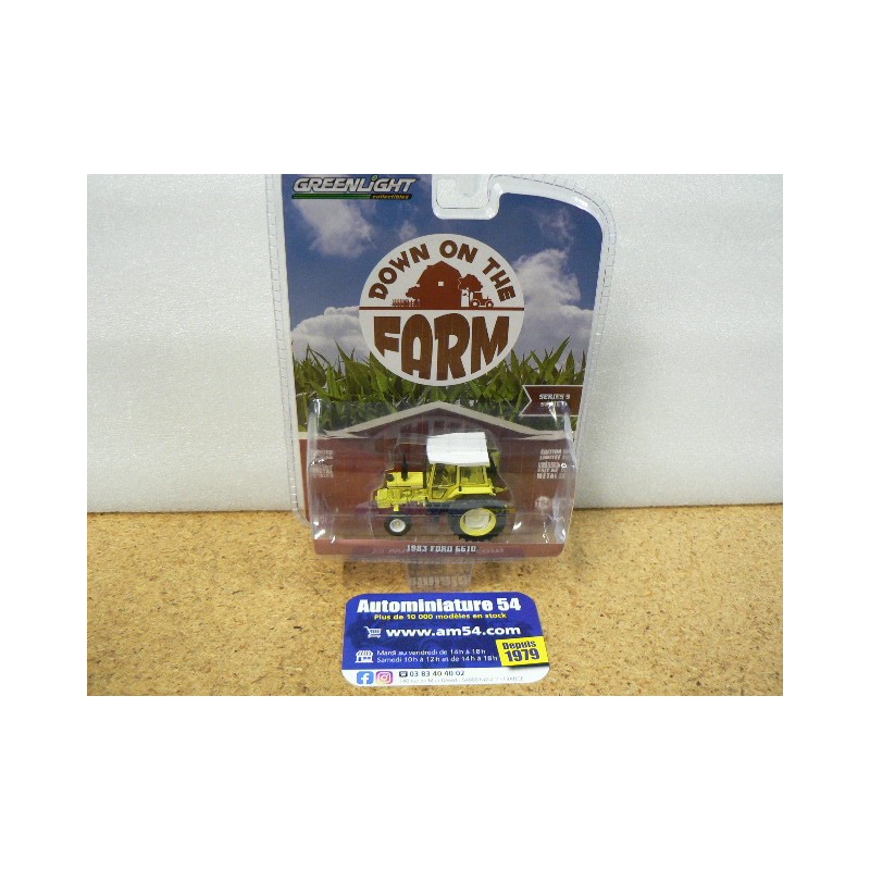 Ford 6610 1983 Tractor Tracteur Down on the Farm serie 8 48090-c Greenlight 1.64ième