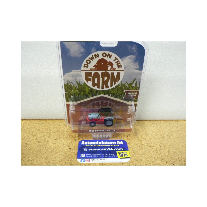 Ford 8N 1952 Tractor Tracteur "Down on the Farm" serie 10 48100-a Greenlight 1.64ième