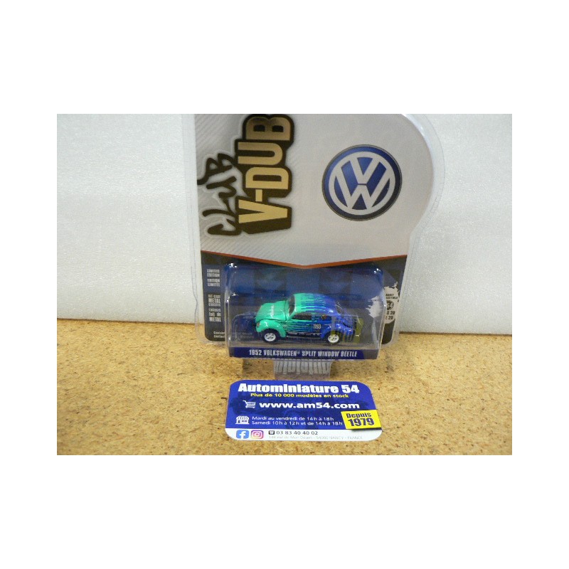 Volkswagen Cox Beetle Split Falken 1952 "V-Dub Club" 36110-a Greenlight 1.64ième