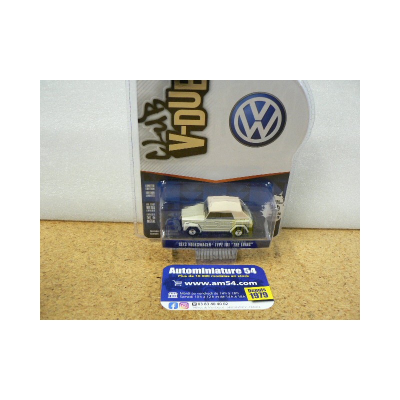 Volkswagen type 181 The Thing 1973 "V-Dub Club" 36110-c Greenlight 1.64ième