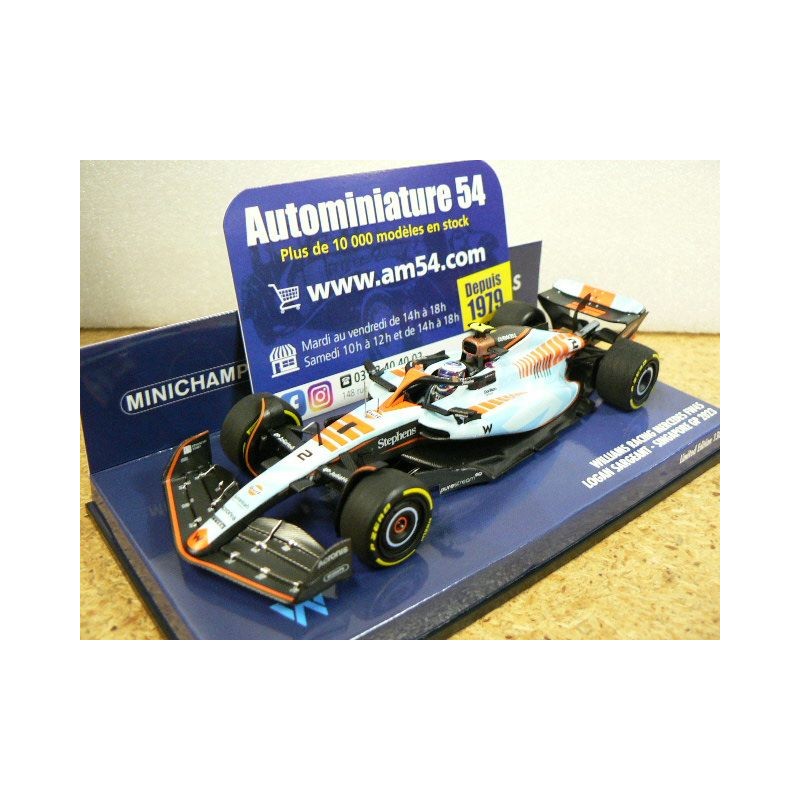 2023 Williams Mercedes FW45 n°2 Logan Sargeant Singapore GP 417231602 Minichamps