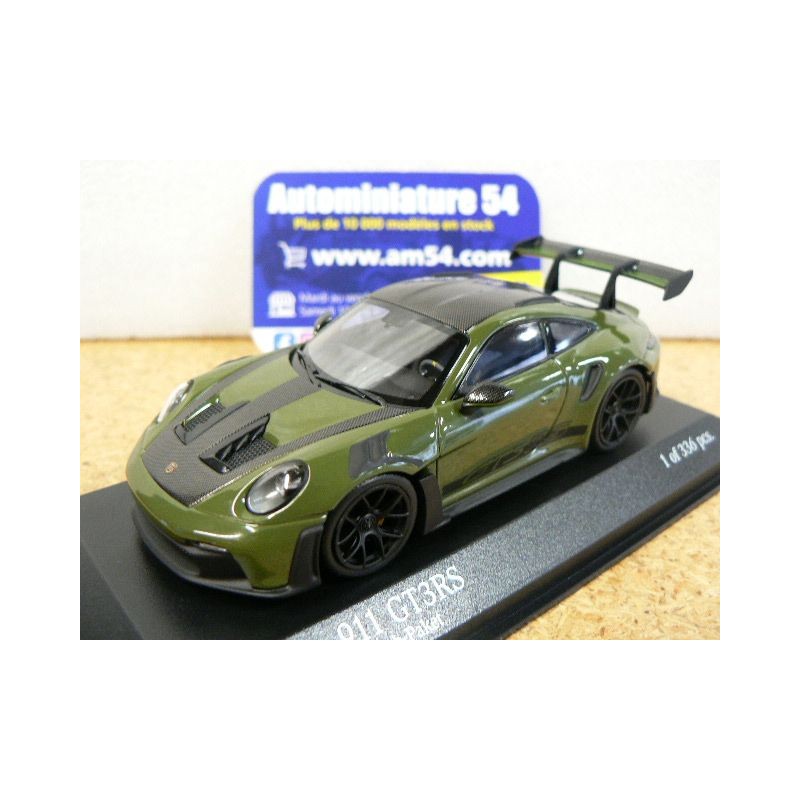 Porsche 911 - 992 GT3RS Nato Olive Weissach Paket 410062110 Minichamps