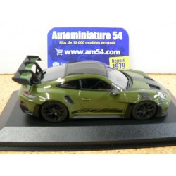 Porsche 911 - 992 GT3RS Nato Olive Weissach Paket 410062110 Minichamps