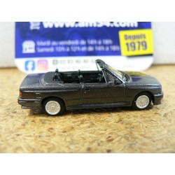 Bmw M3 E30 Cabrio Dark Grey 1988 1/87 870020234 Minichamps