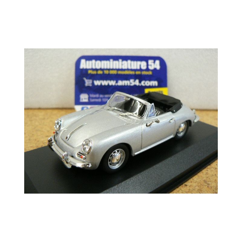 Porsche 356 C Cabrio Silver 1965 940062330 MaXichamps