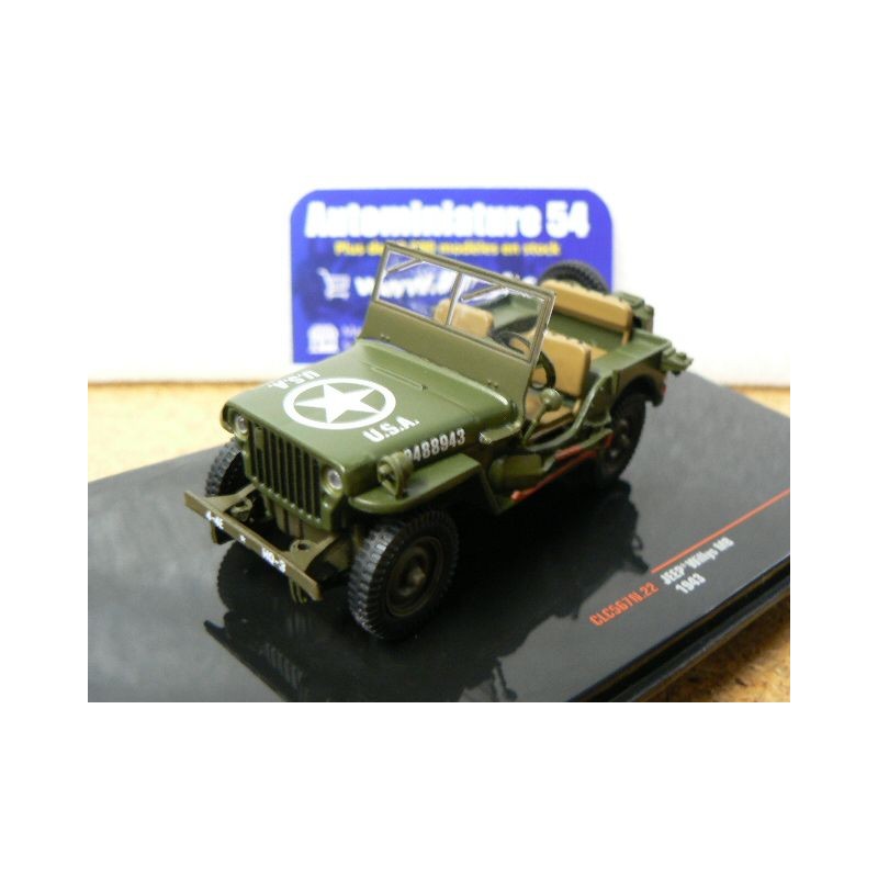 Jeep Willys MB 1943 CLC567 Ixo Models