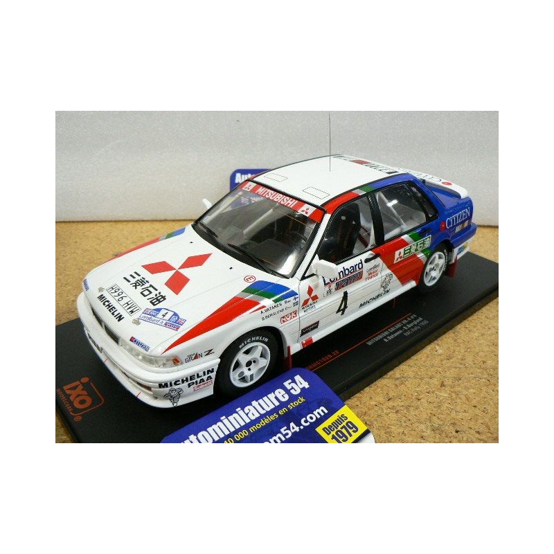 1998 Mitsubishi Galant VR-4 n°4 Vatanen - Berlund RAC Rally 18RMC192B Ixo Models