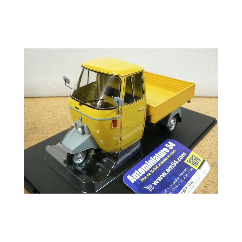 Vespa Piaggio APE P501 open Yellow 1979 2040001-D Mitica die Cast