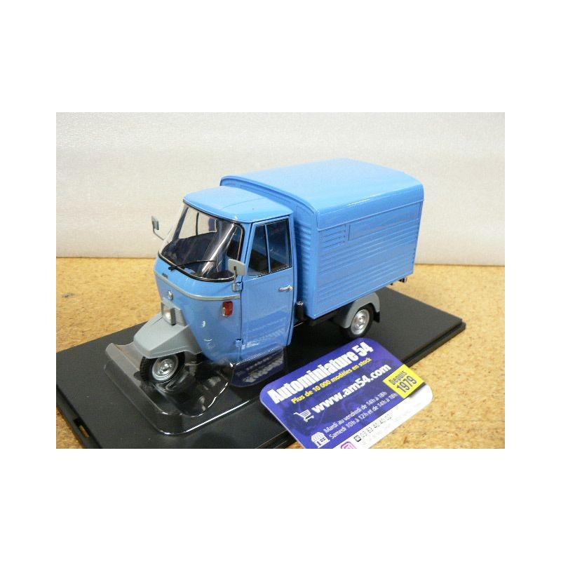 Vespa Piaggio APE P501 Closed Blue 1979 2040004-D Mitica die Cast