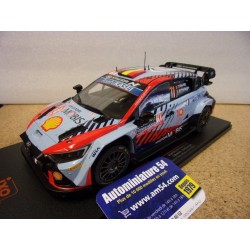 2024 Hyundai I20 N Rally1 WRC n°11 Neuville - Wydaeghe 1st Winner Monte Carlo 18RMC194 Ixo Models