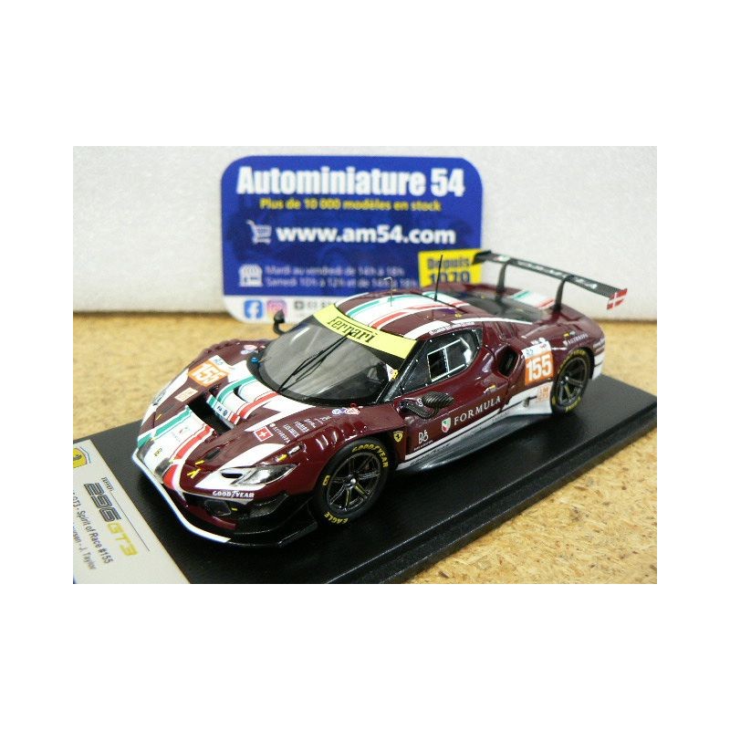 2024 Ferrari 296 GT3 Spirit of Race n°155 Laursen - Laursen - Taylor Le Mans LSLM186 Look Smart