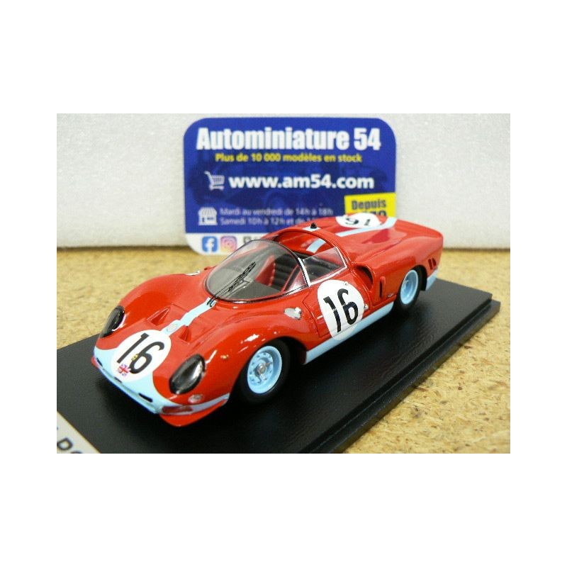 1966 Ferrari 365 P2 n°16 Attwood - Piper Le Mans LSLM134 Look Smart