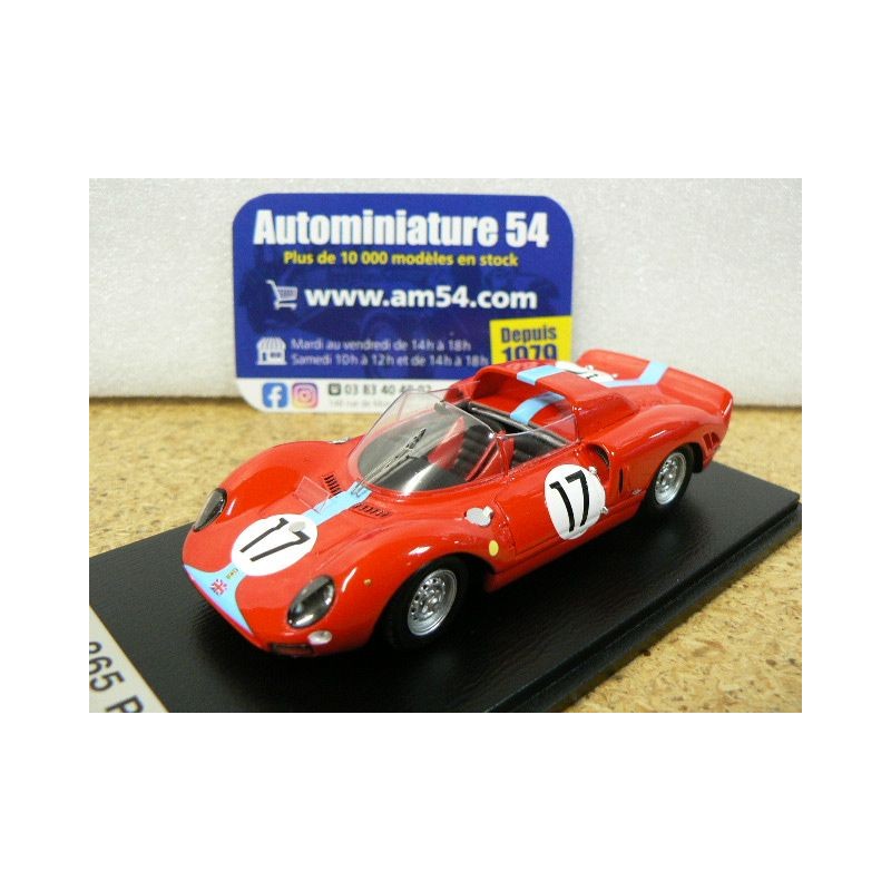 1965 Ferrari 365 P2 n°17 Bonnier - Piper Le Mans LSRC117 Look Smart