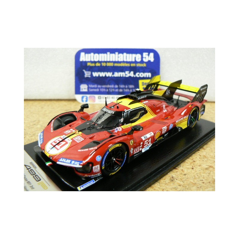 2024 Ferrari 499P AF Corse n°51 Pier Guidi - Calado - Giovinazzi 3rdLe Mans LSLM183 Look Smart