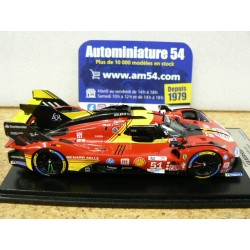 2024 Ferrari 499P AF Corse n°51 Pier Guidi - Calado - Giovinazzi 3rdLe Mans LSLM183 Look Smart