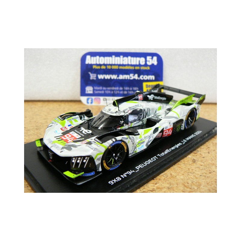 2024 Peugeot 9X8 n°94 Di Resta - Duval - Vandoorne Le Mans S9127 Spark Model