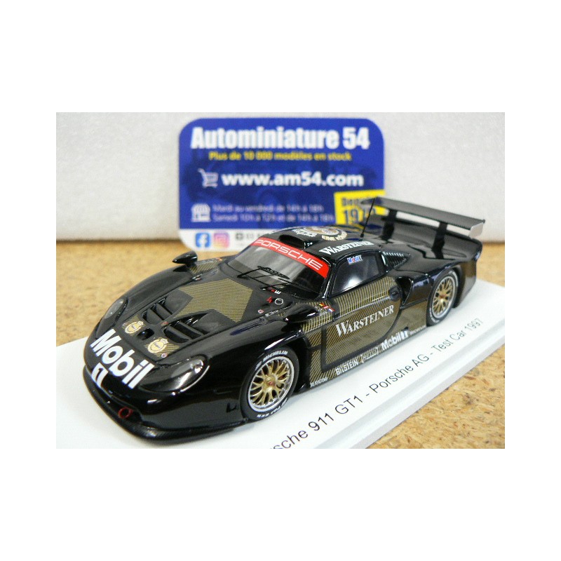 1997 Porsche 911 GT1 Porsche AG Test Car Le Mans S5993 Spark Model